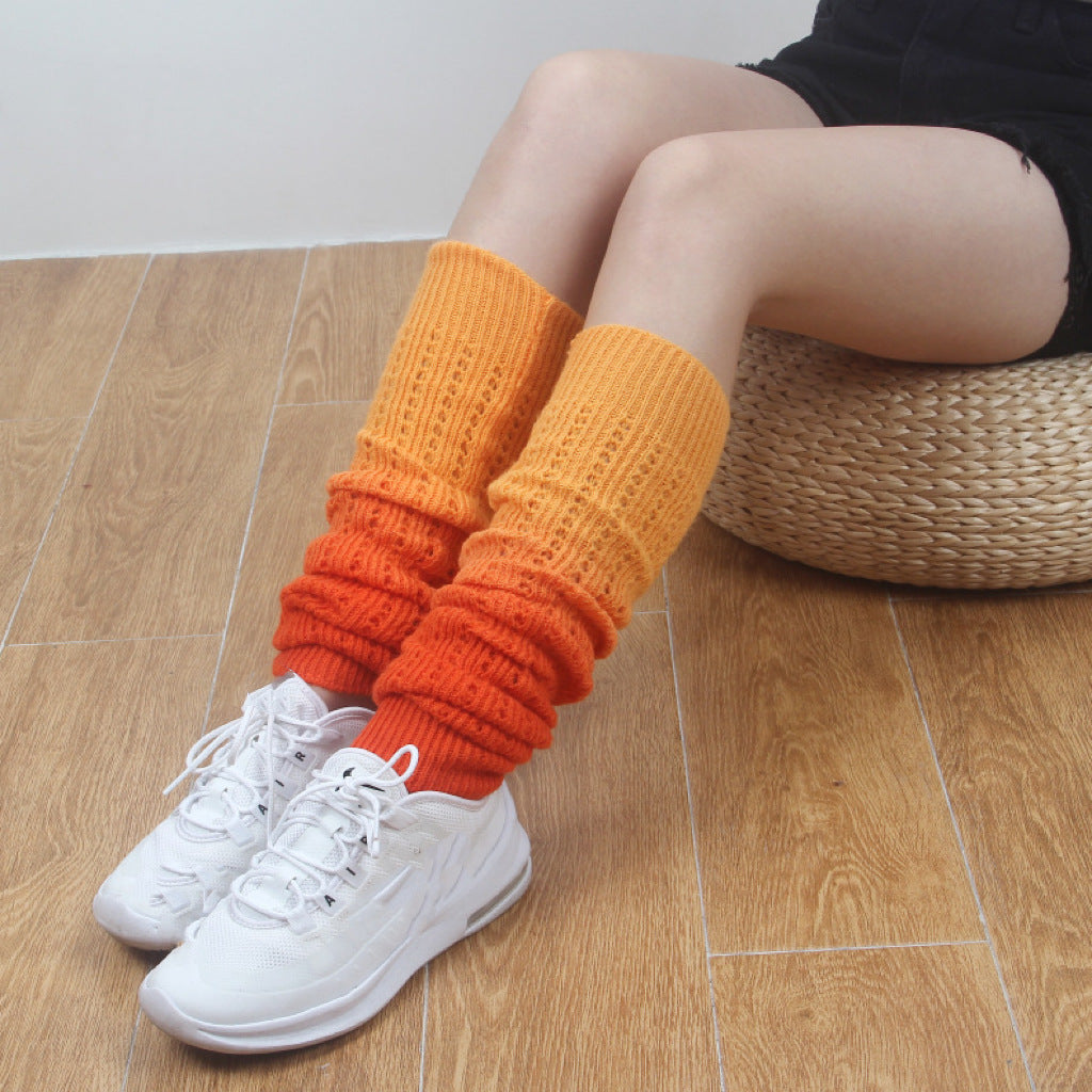 Winter Fashion Gradient Soft Sock Women