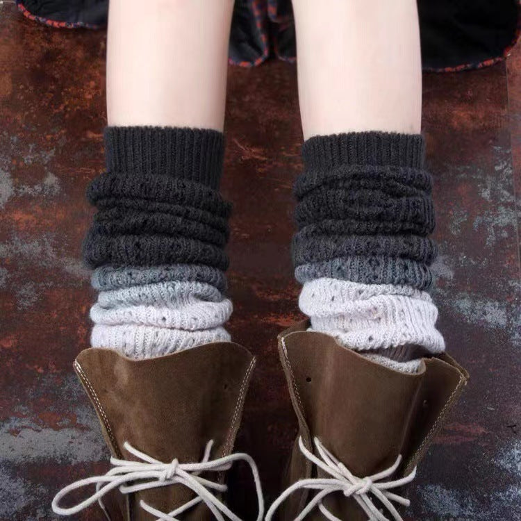 Winter Fashion Gradient Soft Sock Women