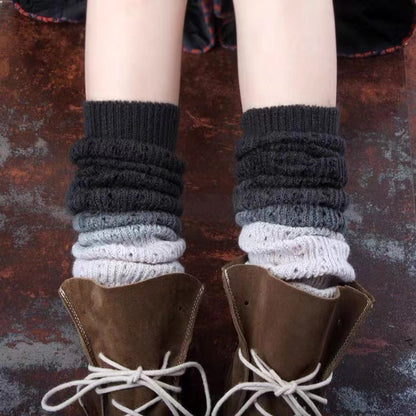 Winter Fashion Gradient Soft Sock Women