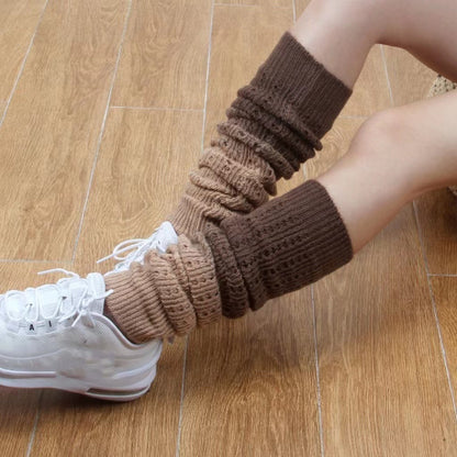 Winter Fashion Gradient Soft Sock Women