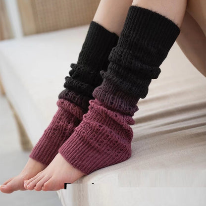 Winter Fashion Gradient Soft Sock Women